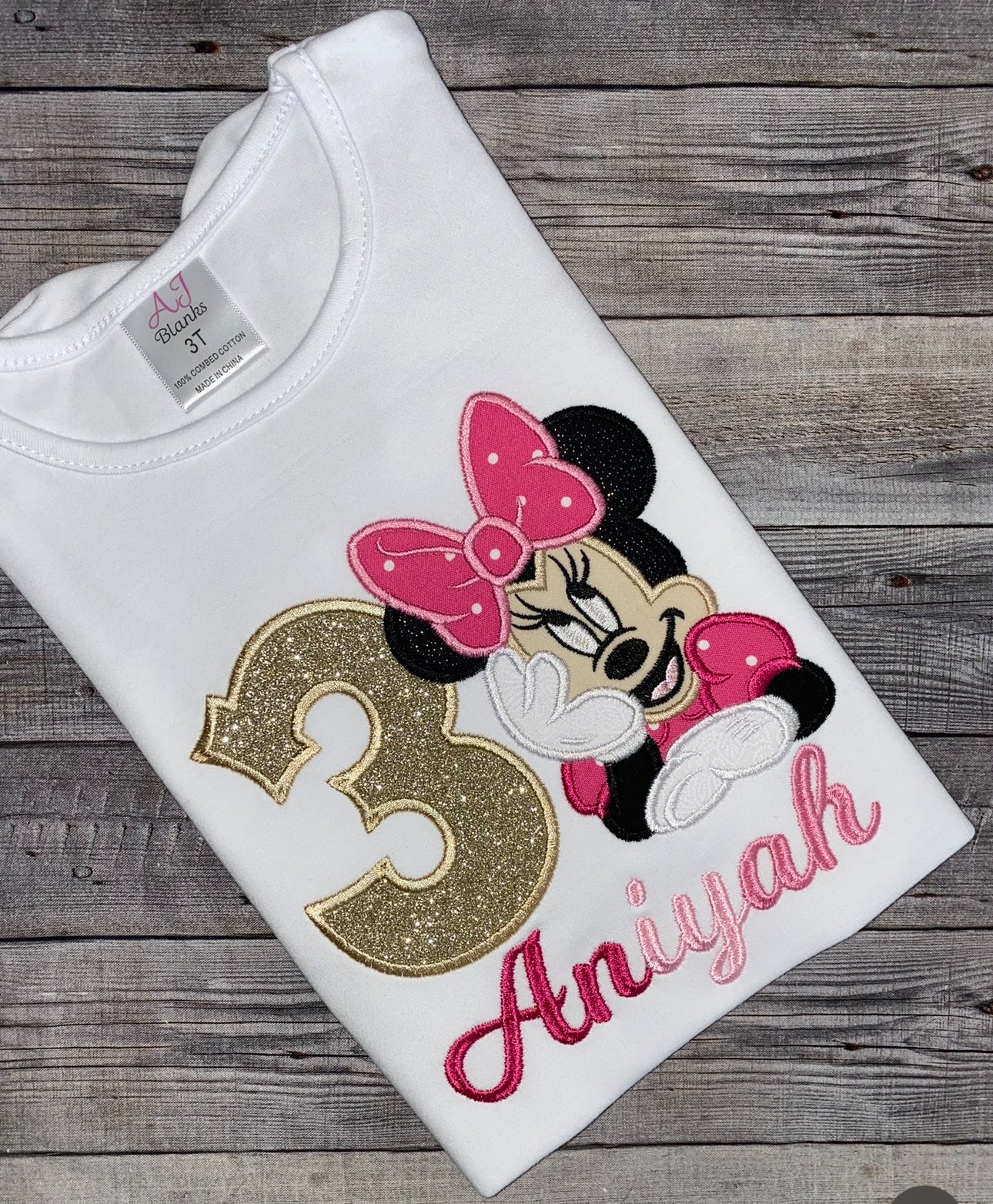 Minnie Mouse birthday outfit