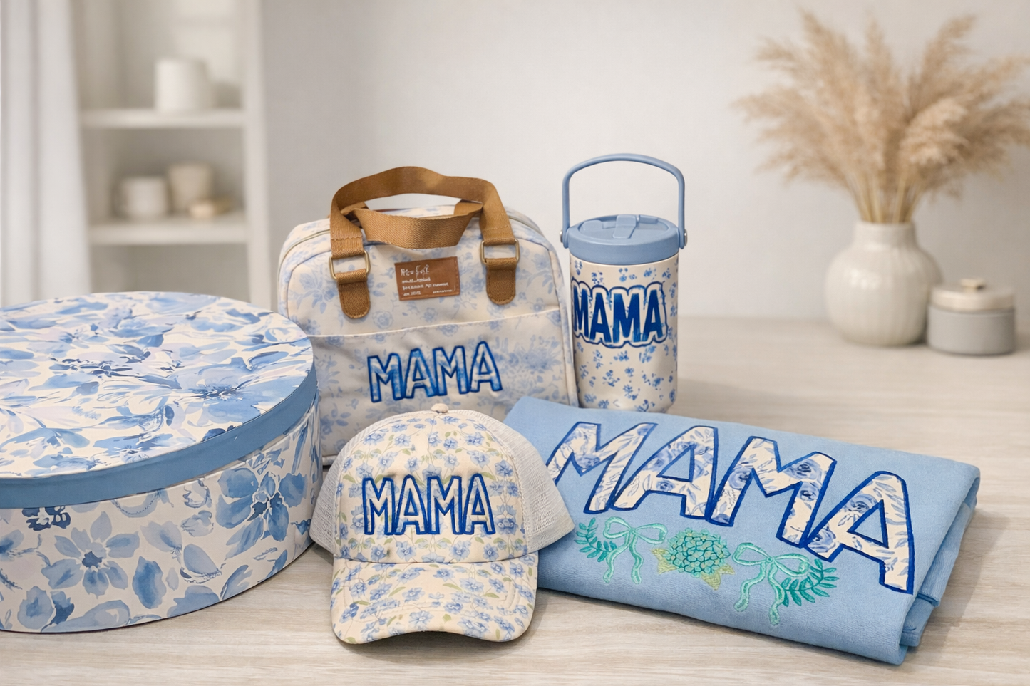 💙 Blue Floral Mama Gift Set(while supplies last)