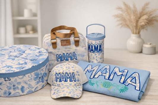 💙 Blue Floral Mama Gift Set(while supplies last)