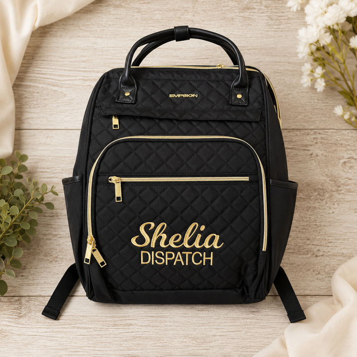 Personalized Embroidered Work Backpack