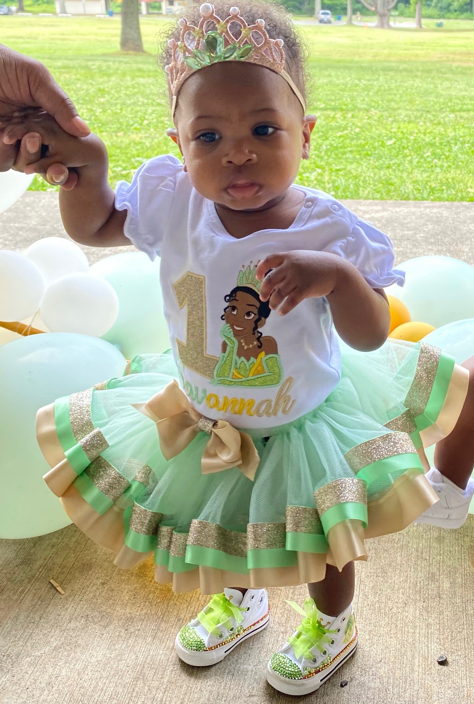 Black princess birthday outfit - Main Image