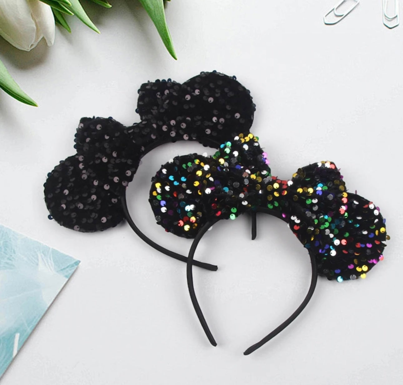 Mouse ears headband for girls