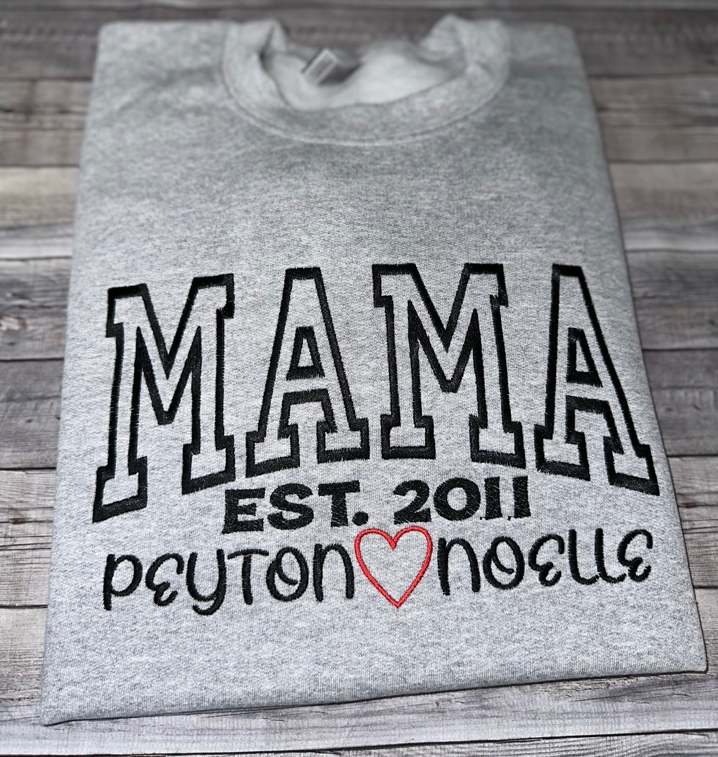 Embroidered Mama Shirt