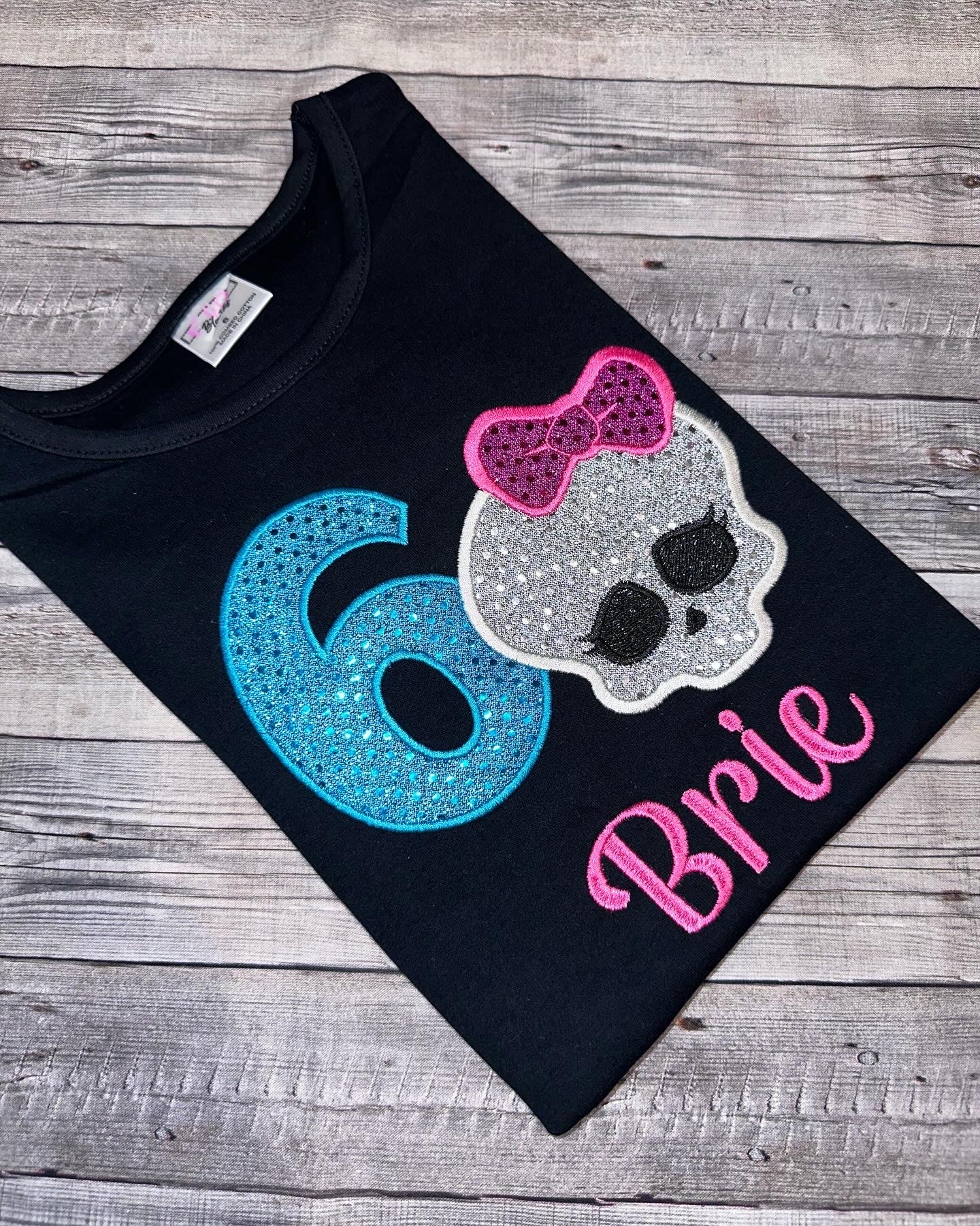 Monster high birthday shirt