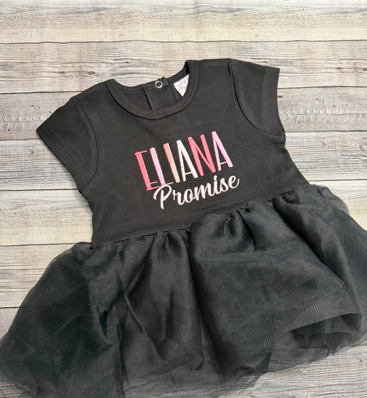 Personalized name shirt Tutu Romper for babies