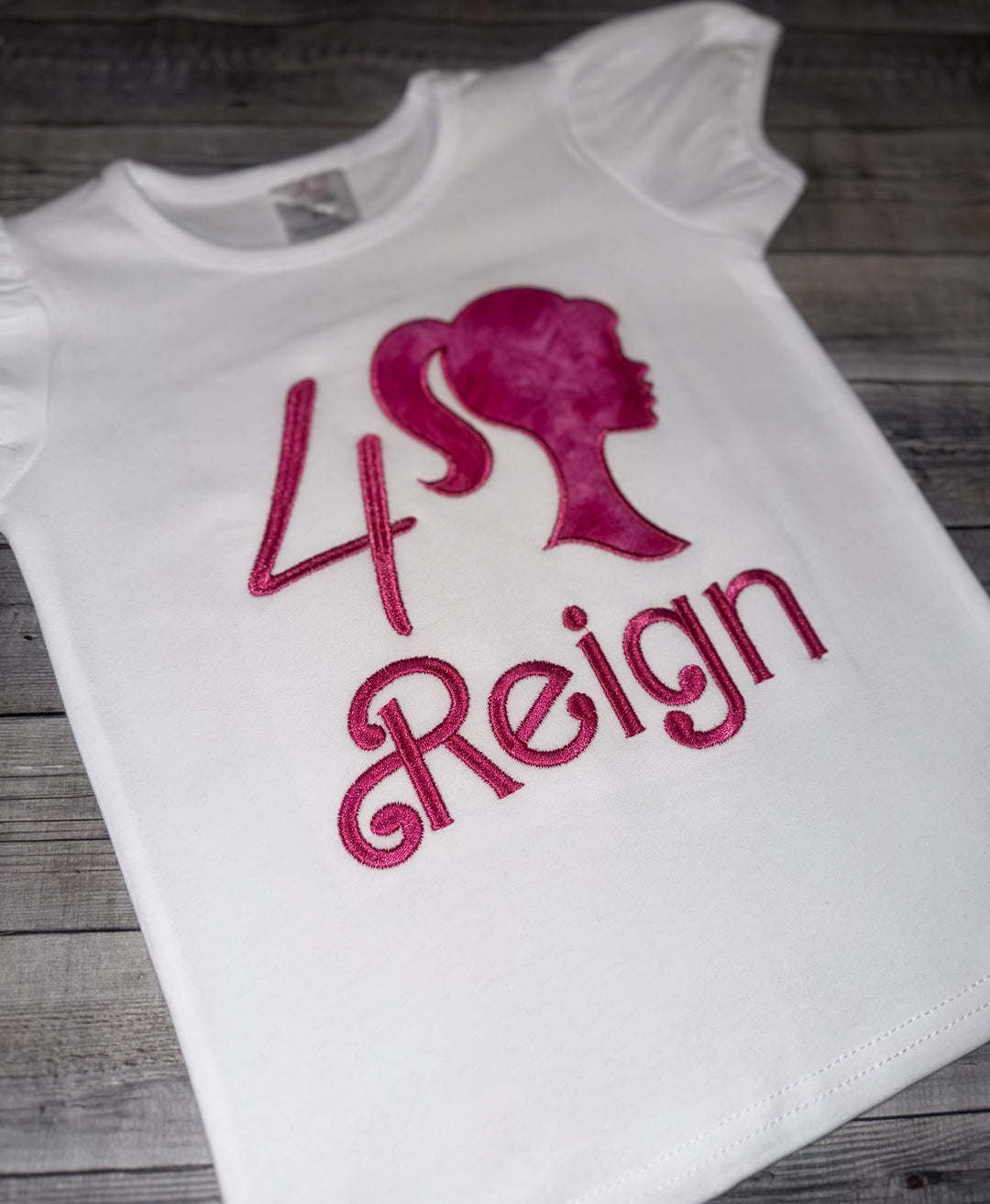 Personalized Barbie-Inspired Birthday Shirt for Girls|Custom Birthday shirt