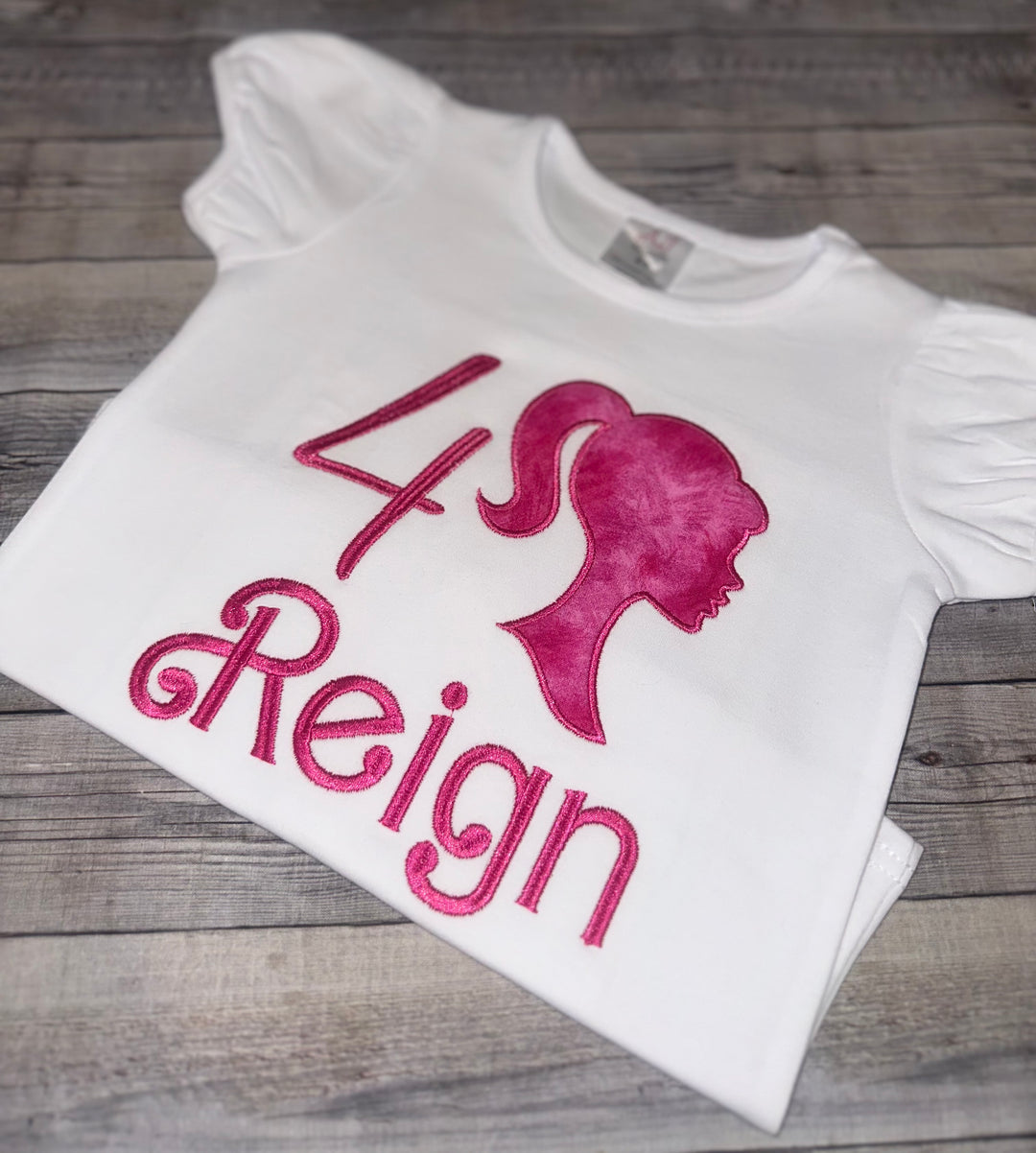 Personalized Barbie-Inspired Birthday Shirt for Girls|Custom Birthday shirt
