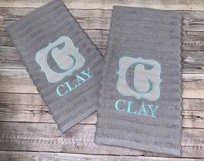 Personalized kitchen/bathroom towels 