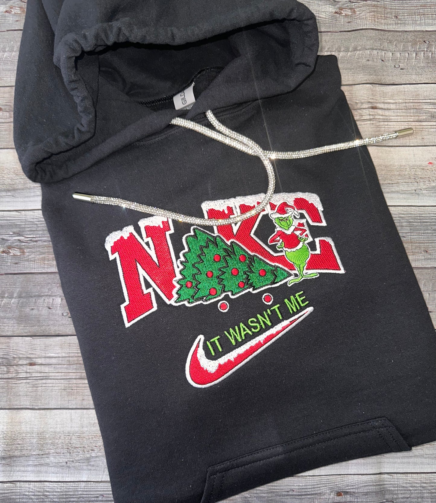 Grinch Nike sweatshirt for adults 