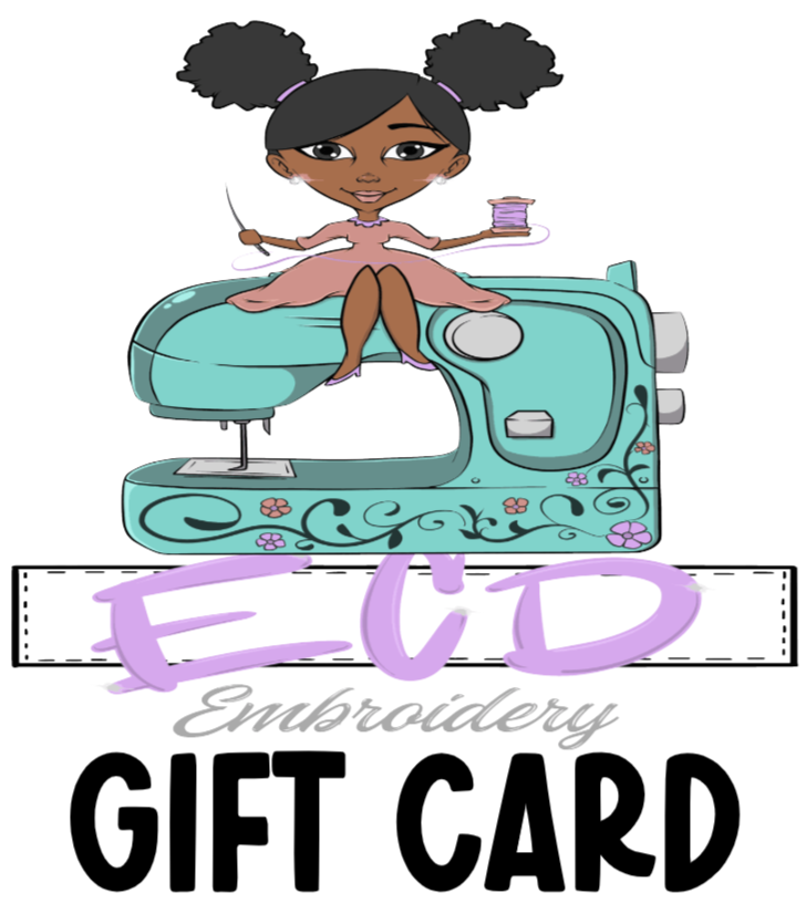 My ECD Embroidery Gift Card