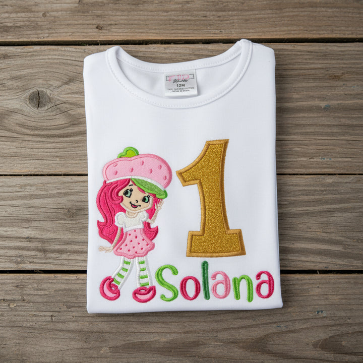 strawberry shortcake birthday shirt, theme and ideas