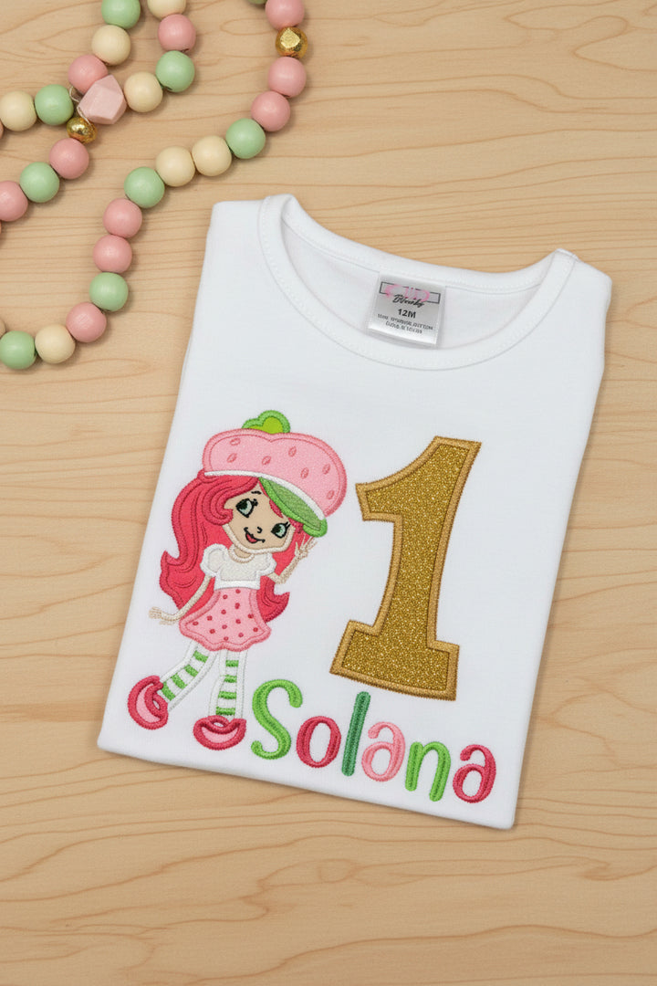 strawberry shortcake birthday shirt, theme and ideas